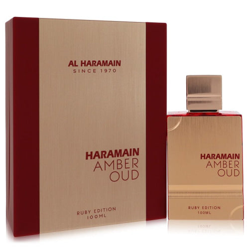Al Haramain Amber Oud Ruby by Al HaramainEau De Parfum Spray (Unisex) 3.4 oz 3.4 oz / 100 ml / Alcohol, Amber, Woody, Aldehyde, Oils Unisex
