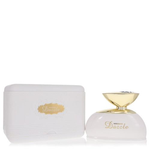 Al haramain Dazzle by Al HaramainEau De Parfum Spray (Unisex) 3 oz 3 oz / 90 ml / Alcohol, Amber, Woody, Aldehyde, Oils Unisex