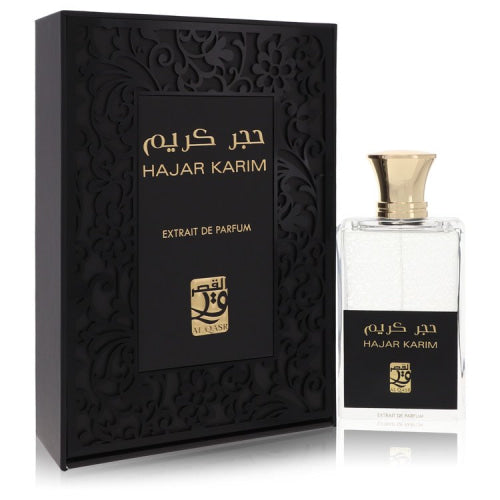 Al Qasr Hajar Karim by My PerfumesEau De Parfum Spray (Unisex) 3.4 oz 3.4 oz / 100 ml / Alcohol, Amber, Woody, Aldehyde, Oils Unisex