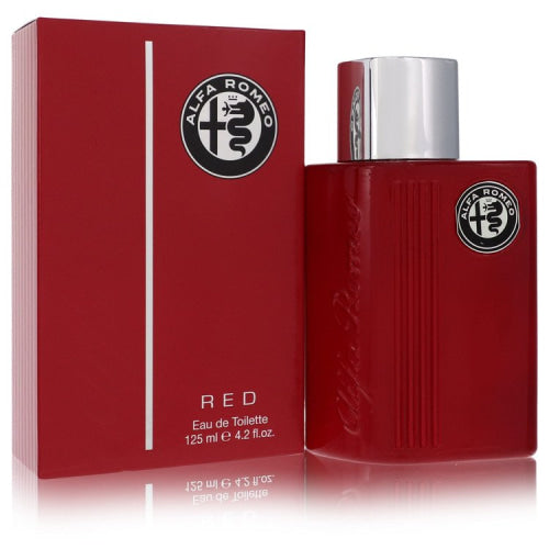 Alfa Romeo Red by Alfa RomeoEau De Toilette Spray 4.2 oz 4.2 oz / 125 ml / Alcohol, Amber, Woody, Aldehyde, Oils Men