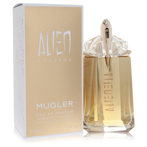 Alien Goddess by Thierry MuglerEau De Parfum Spray Refillable 2 oz 2 oz / 60 ml / Alcohol, Amber, Woody, Aldehyde, Oils Women