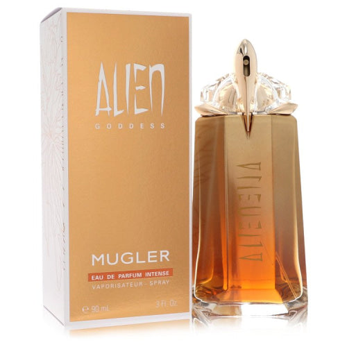 Alien Goddess Intense by Thierry MuglerEau De Parfum Spray 3 oz 3 oz / 90 ml / Alcohol, Amber, Woody, Aldehyde, Oils Women