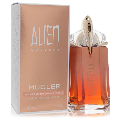 Alien Goddess Supra Floral by Thierry MuglerEau De Parfum Spray 2 oz 2 oz / 60 ml / Alcohol, Amber, Woody, Aldehyde, Oils Women