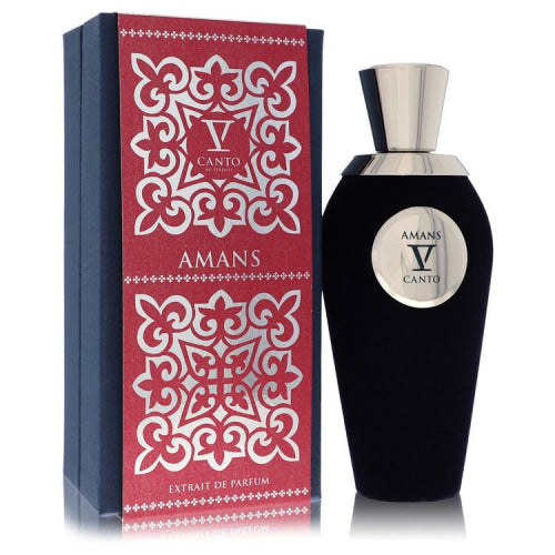 Amans V by V CantoExtrait De Parfum Spray 3.38 oz 3.38 oz / 100 ml / Alcohol, Amber, Woody, Aldehyde, Oils Women