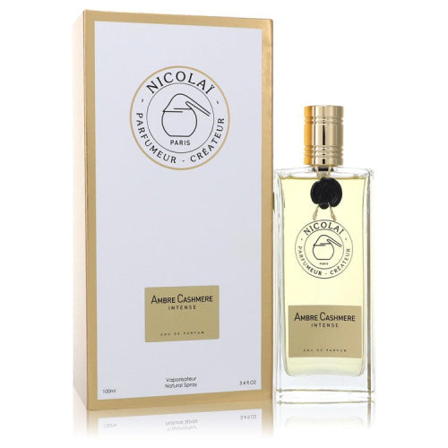 Ambre Cashmere Intense by NicolaiEau De Parfum Spray (Unisex) 3.4 oz 3.4 oz / 100 ml / Alcohol, Amber, Woody, Aldehyde, Oils Unisex