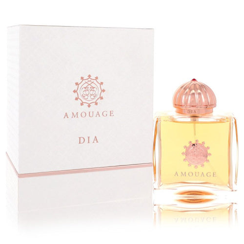 Amouage Dia by AmouageEau De Parfum Spray 3.4 oz 3.4 oz / 100 ml / Alcohol, Amber, Woody, Aldehyde, Oils Women