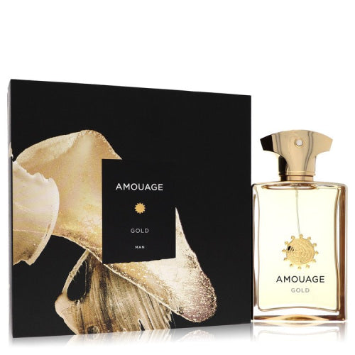 Amouage Gold by AmouageEau De Parfum Spray 3.4 oz 3.4 oz / 100 ml / Alcohol, Amber, Woody, Aldehyde, Oils Men