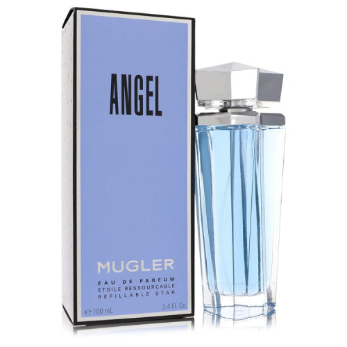 Angel by Thierry MuglerEau De Parfum Spray Refillable 3.4 oz 3.4 oz / 100 ml / Alcohol, Amber, Woody, Aldehyde, Oils Women