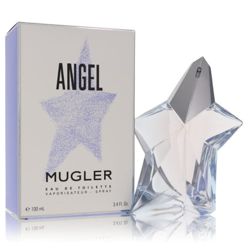 Angel by Thierry MuglerEau De Toilette Spray 3.4 oz 3.4 oz / 100 ml / Alcohol, Amber, Woody, Aldehyde, Oils Women