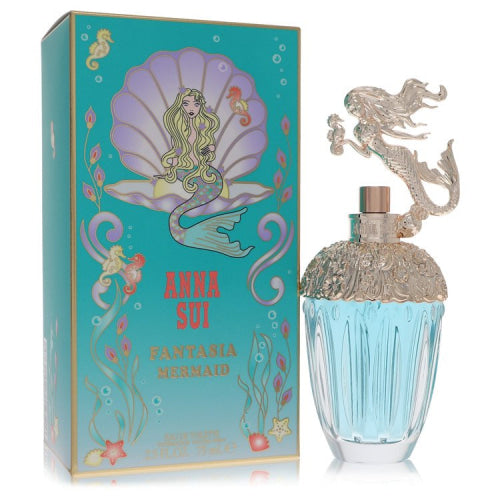 Anna Sui Fantasia Mermaid by Anna SuiEau De Toilette Spray 2.5 oz 2.5 oz / 75 ml / Alcohol, Amber, Woody, Aldehyde, Oils Women