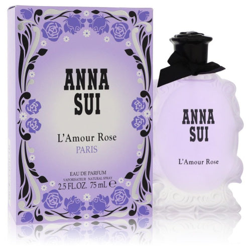 Anna Sui L’amour Rose by Anna SuiEau De Parfum Spray 2.5 oz 2.5 oz / 75 ml / Alcohol, Amber, Woody, Aldehyde, Oils Women