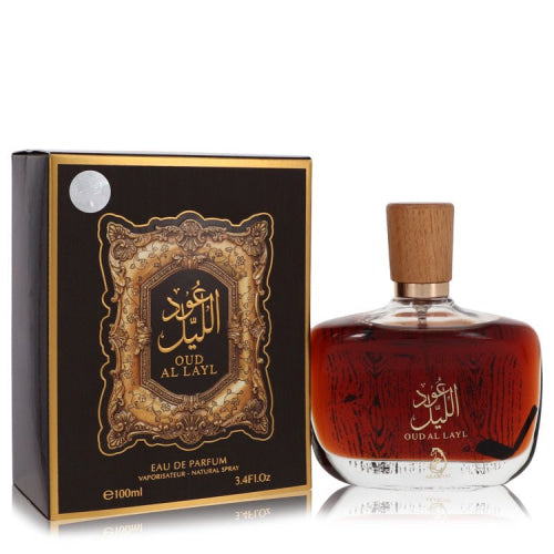 Arabiyat Oud Al Layl by My PerfumesEau De Parfum Spray (Unisex) 3.4 oz 3.4 oz / 100 ml / Alcohol, Amber, Woody, Aldehyde, Oils Unisex