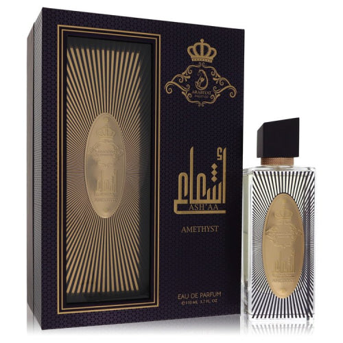 Arabiyat Prestige Ash’aa Amethyst by Arabiyat PrestigeEau De Parfum Spray (Unisex) 3.7 oz 3.7 oz / 109 ml / Alcohol, Amber, Woody,