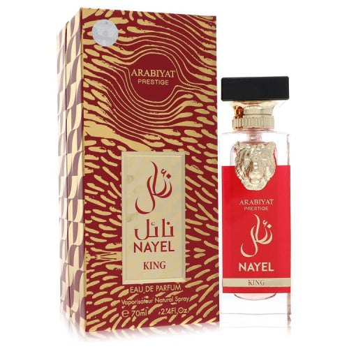 Arabiyat Prestige Nayel King by Arabiyat PrestigeEau De Parfum Spray 2.4 oz 2.4 oz / 71 ml / Alcohol, Amber, Woody, Aldehyde, Oils Men