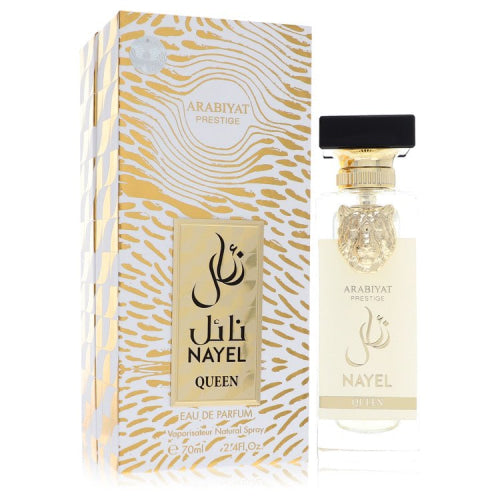 Arabiyat Prestige Nayel Queen by Arabiyat PrestigeEau De Parfum Spray 2.4 oz 2.4 oz / 71 ml / Alcohol, Amber, Woody, Aldehyde, Oils Women