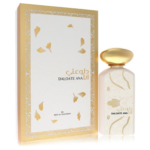 Ard Al Zaafaran Daloate Ana by Al ZaafaranEau De Parfum Spray (Unisex) 3.4 oz 3.4 oz / 100 ml / Alcohol, Amber, Woody, Aldehyde, Oils Unisex