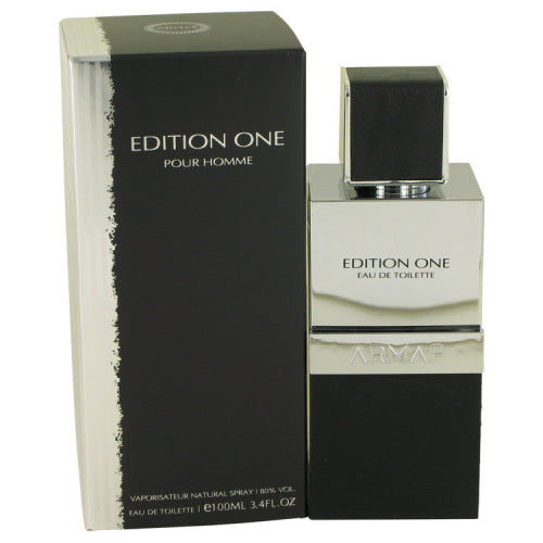 Armaf Edition One by ArmafEau De Toilette Spray 3.4 oz 3.4 oz / 100 ml / Alcohol, Amber, Woody, Aldehyde, Oils Men