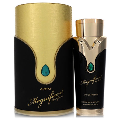 Armaf Magnificent by ArmafEau De Parfum Spray 3.4 oz 3.4 oz / 100 ml / Alcohol, Amber, Woody, Aldehyde, Oils Women