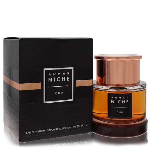 Armaf Niche Oud by ArmafEau De Parfum Spray 3 oz 3 oz / 90 ml / Alcohol, Amber, Woody, Aldehyde, Oils Men
