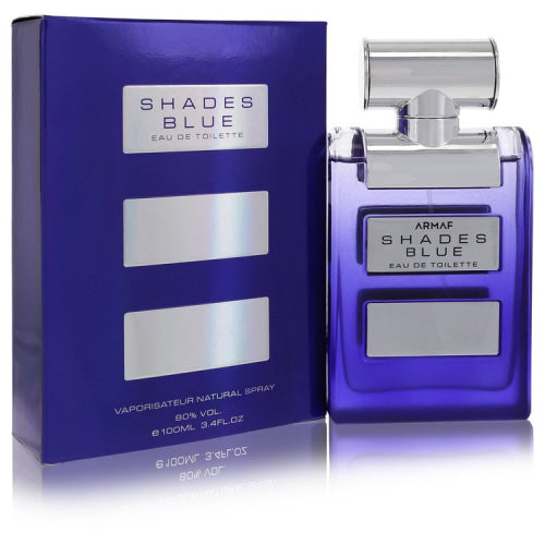 Armaf Shades Blue by ArmafEau De Toilette Spray 3.4 oz 3.4 oz / 100 ml / Alcohol, Amber, Woody, Aldehyde, Oils Men