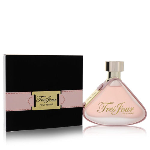Armaf Tres Jour by ArmafEau De Parfum Spray 3.4 oz 3.4 oz / 100 ml / Alcohol, Amber, Woody, Aldehyde, Oils Women
