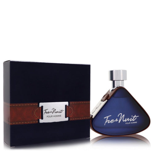 Armaf Tres Nuit by ArmafEau De Parfum Spray 3.4 oz 3.4 oz / 100 ml / Alcohol, Amber, Woody, Aldehyde, Oils Men