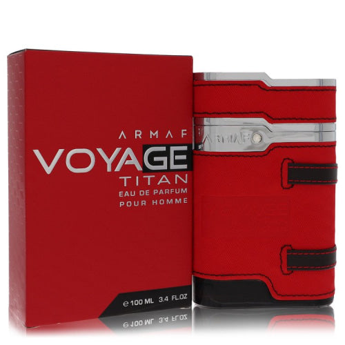 Armaf Voyage Titan by ArmafEau De Parfum Spray 3.4 oz 3.4 oz / 100 ml / Alcohol, Amber, Woody, Aldehyde, Oils Men