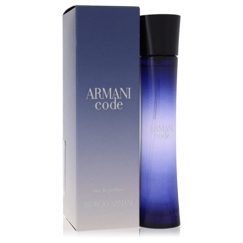 Armani Code by Giorgio ArmaniEau De Parfum Spray 1.7 oz 1.7 oz / 50 ml / Alcohol, Amber, Woody, Aldehyde, Oils Women