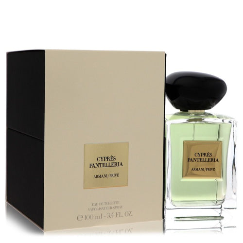 Armani Prive Cypres Pantelleria by Giorgio ArmaniEau De Toilette Spray (Unisex) 3.4 oz 3.4 oz / 100 ml / Alcohol, Amber, Woody, Aldehyde,