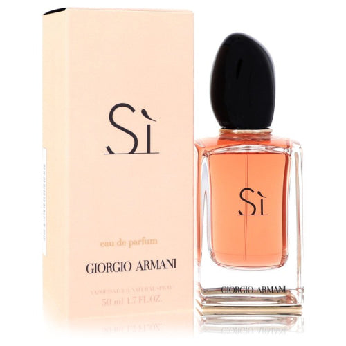 Armani Si by Giorgio ArmaniEau De Parfum Spray 1.7 oz 1.7 oz / 50 ml / Alcohol, Amber, Woody, Aldehyde, Oils Women