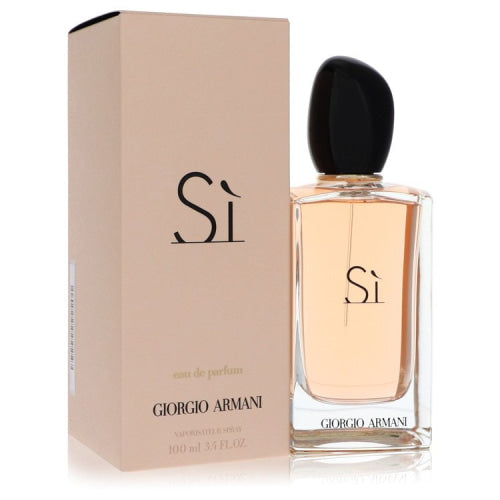 Armani Si by Giorgio ArmaniEau De Parfum Spray 3.4 oz 3.4 oz / 100 ml / Alcohol, Amber, Woody, Aldehyde, Oils Women