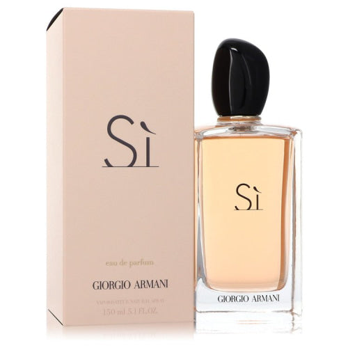 Armani Si by Giorgio ArmaniEau De Parfum Spray 5.1 oz 5.1 oz / 151 ml / Alcohol, Amber, Woody, Aldehyde, Oils Women