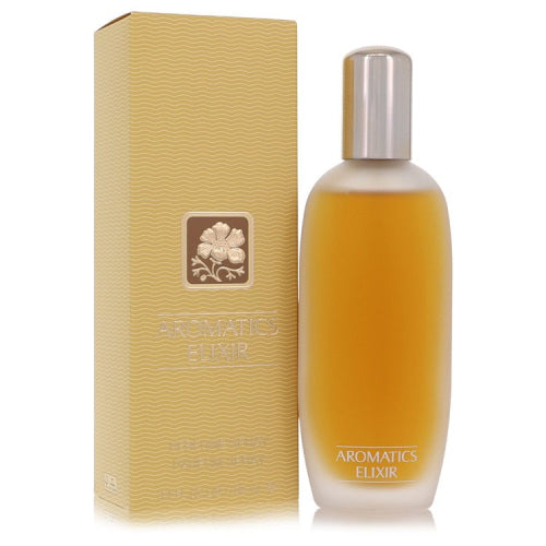 Aromatics Elixir by CliniqueEau De Parfum Spray 3.4 oz 3.4 oz / 100 ml / Alcohol, Amber, Woody, Aldehyde, Oils Women