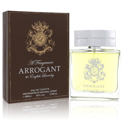 Arrogant by English LaundryEau De Toilette Spray 3.4 oz 3.4 oz / 100 ml / Alcohol, Amber, Woody, Aldehyde, Oils Men