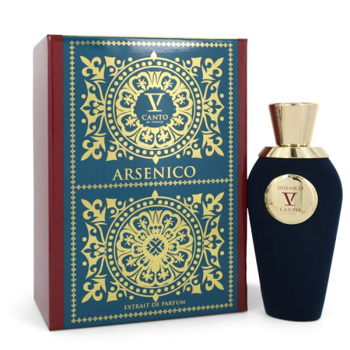 Arsenico V by V CantoExtrait De Parfum Spray (Unisex) 3.38 oz 3.38 oz / 100 ml / Alcohol, Amber, Woody, Aldehyde, Oils Unisex