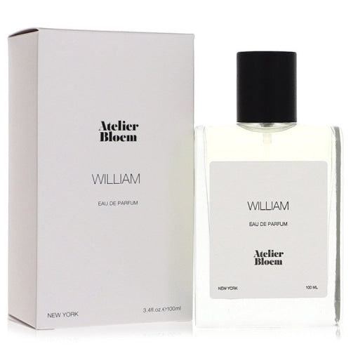 Atelier Bloem William by Atelier BloemEau De Parfum Spray (Unisex) 3.4 oz 3.4 oz / 100 ml / Alcohol, Amber, Woody, Aldehyde, Oils Unisex