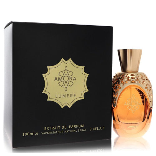 Atralia Amora Lumere by AtraliaExtrait De Parfum Spray (Unisex) 3.4 oz 3.4 oz / 100 ml / Alcohol, Amber, Woody, Aldehyde, Oils Unisex