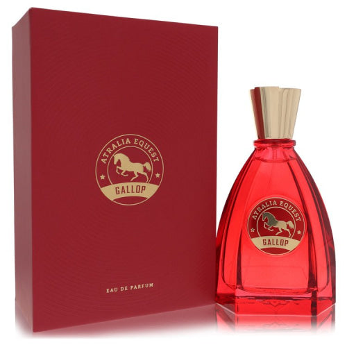 Atralia Equest Gallop by AtraliaEau De Parfum Spray (Unisex) 3.4 oz 3.4 oz / 100 ml / Alcohol, Amber, Woody, Aldehyde, Oils Unisex