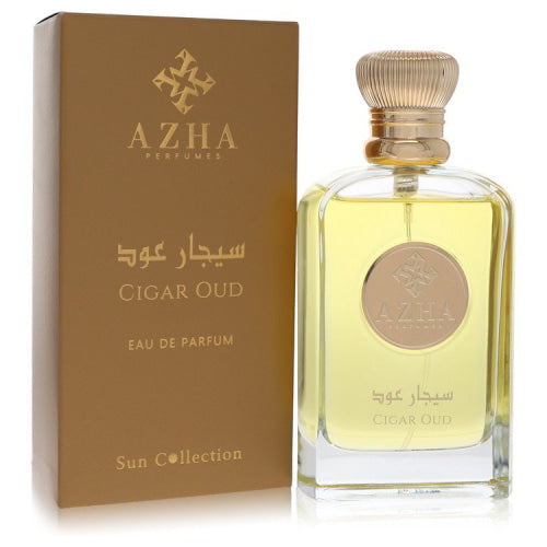 Azha Cigar Oud by AzhaEau De Parfum Spray 3.3 oz 3.3 oz / 100 ml / Alcohol, Amber, Woody, Aldehyde, Oils Men