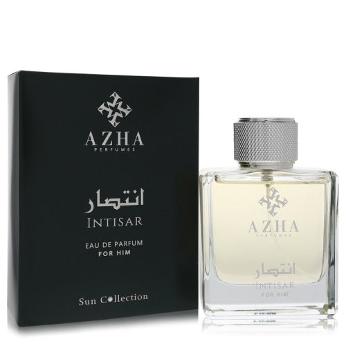 Azha Intisar by AzhaEau De Parfum Spray 3.3 oz 3.3 oz / 100 ml / Alcohol, Amber, Woody, Aldehyde, Oils Men