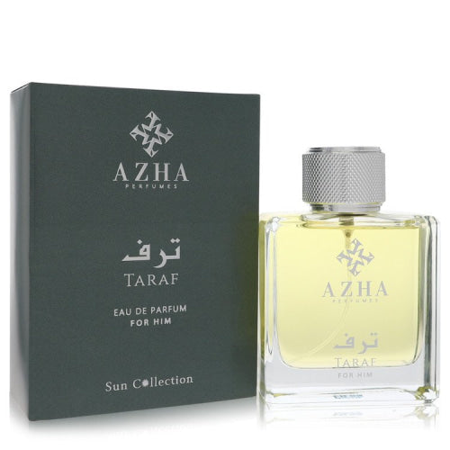 Azha Taraf by AzhaEau De Parfum Spray 3.3 oz 3.3 oz / 100 ml / Alcohol, Amber, Woody, Aldehyde, Oils Men