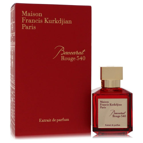 Baccarat Rouge 540 by Maison Francis KurkdjianExtrait De Parfum Spray 2.4 oz 2.4 oz / 71 ml / Alcohol, Amber, Woody, Aldehyde, Oils Women