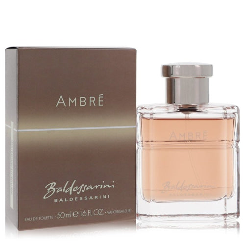 Baldessarini Ambre by Hugo BossEau De Toilette Spray 1.7 oz 1.7 oz / 50 ml / Alcohol, Amber, Woody, Aldehyde, Oils Men