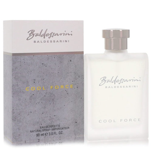 Baldessarini Cool Force by Hugo BossEau De Toilette Spray 3 oz 3 oz / 90 ml / Alcohol, Amber, Woody, Aldehyde, Oils Men