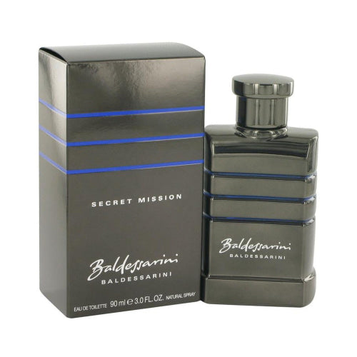 Baldessarini Secret Mission by Hugo Boss Eau De Toilette Spray 3 oz Male
