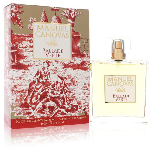 Ballade Verte by Manuel CanovasEau De Parfum Spray 3.4 oz 3.4 oz / 100 ml / Alcohol, Amber, Woody, Aldehyde, Oils Women
