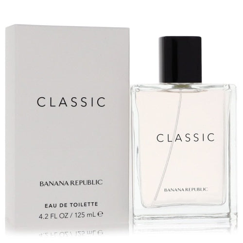 BANANA REPUBLIC Classic by Banana RepublicEau De Toilette Spray (unisex) 4.2 oz 4.2 oz / 125 ml / Alcohol, Amber, Woody, Aldehyde, Oils