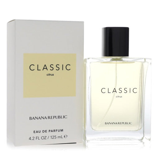Banana Republic Classic Citrus by Banana RepublicEau De Parfum Spray (Unisex) 4.2 oz 4.2 oz / 125 ml / Alcohol, Amber, Woody, Aldehyde,