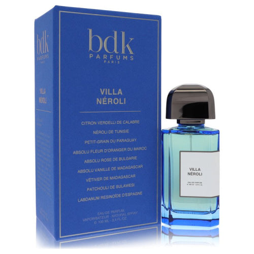 Bdk Villa Neroli by Bdk ParfumsEau De Parfum Spray (Unisex) 3.4 oz 3.4 oz / 100 ml / Alcohol, Amber, Woody, Aldehyde, Oils Unisex