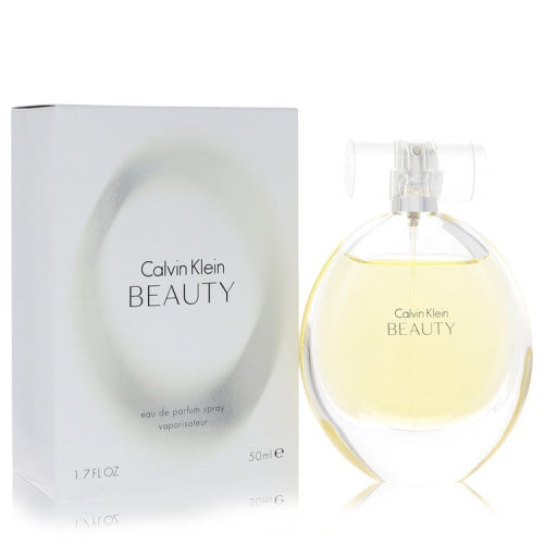 Beauty by Calvin KleinEau De Parfum Spray 1.7 oz 1.7 oz / 50 ml / Alcohol, Amber, Woody, Aldehyde, Oils Women